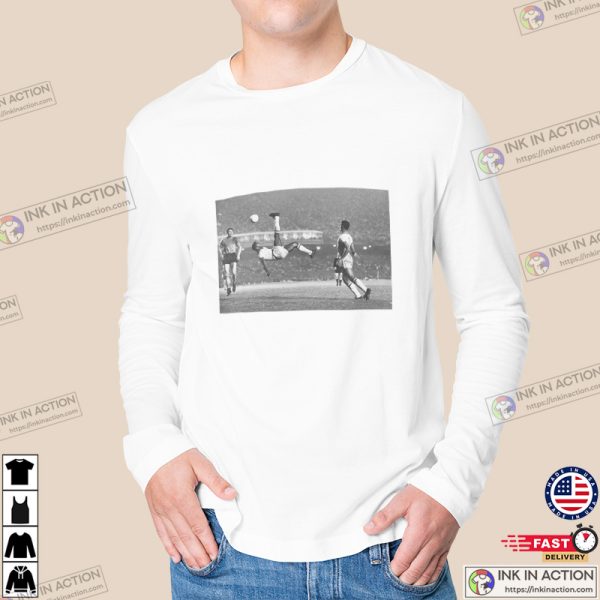 Pele Soccer Legendary Bicycle Kick King Football Classic T-Shirt