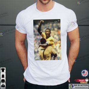 Pele Celebration Graphic Soccer T-shirt