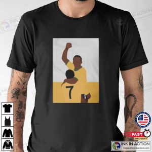 pele world cup wins Pele Art Tshirt 3