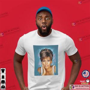 Whitney Houston Music Photo Shirt