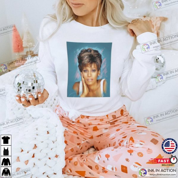 Whitney Houston Music Photo Shirt