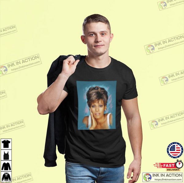 Whitney Houston Music Photo Shirt