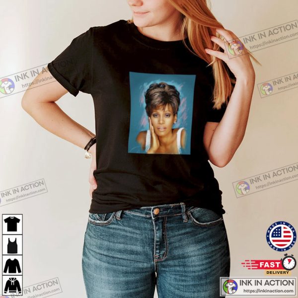 Whitney Houston Music Photo Shirt