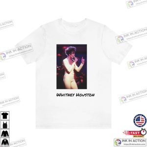 whitney houston tshirt Whitney Houston Graphic Tee 4