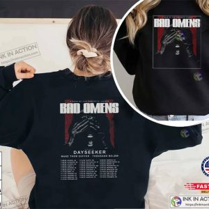Bad Omens A Tour Of The Concrete Jungle Tour T ShirtBad Omens World Tour Shirt 3