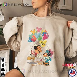 Be Mine Valentine Sweatshirt Mickey Minnie Disney Couple Shirt 2