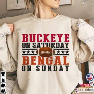 Buckeye on Saturday Football Shirts Cincinnati Football Shirts 3