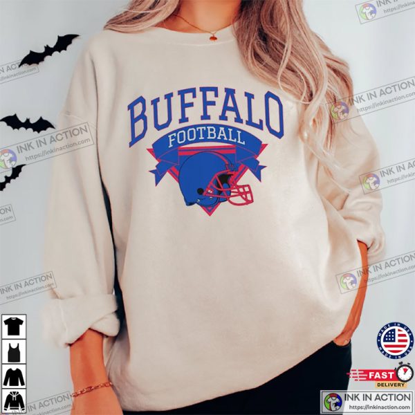 Buffalo Football Shirt, Vintage Buffalo Football Shirt