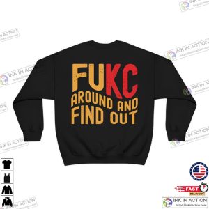 CHIEFS FUKC AROUND Shirt Kansas City Chiefs Chiefs Football Shirt 4