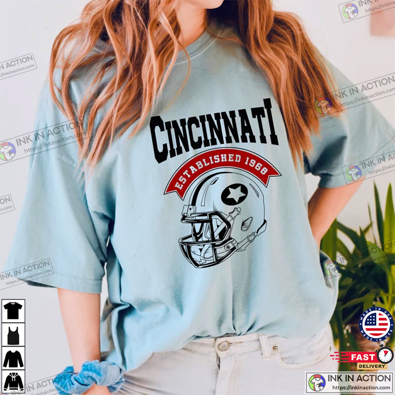 Vintage Style Cincinnati Bengals Shirt