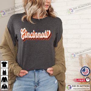 Cincinnati Football Shirt Cincinnati Ohio Sunday Football 1