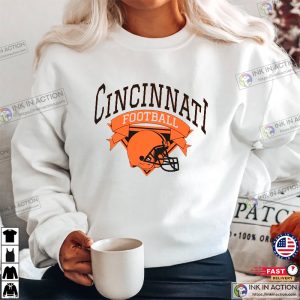 Cincinnati Football Shirt, Retro Cincinnati Football Shirt