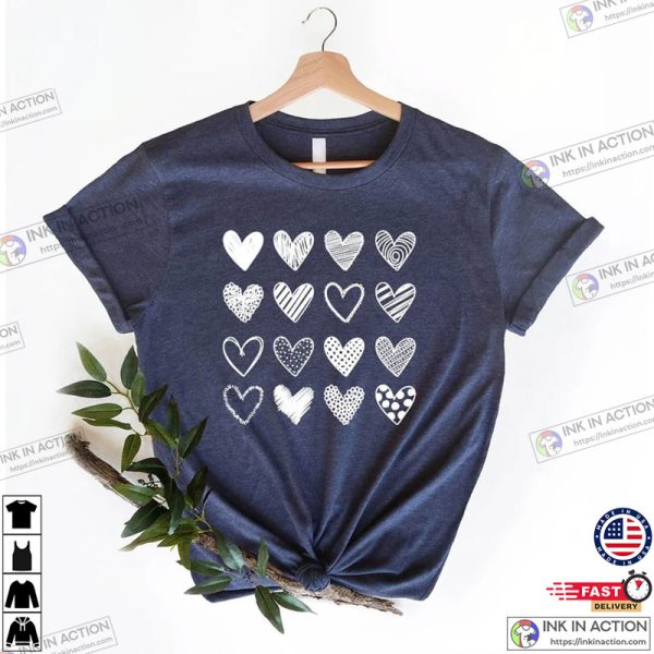 Couple Shirt, Valentines Day Shirt, Heart T-shirt