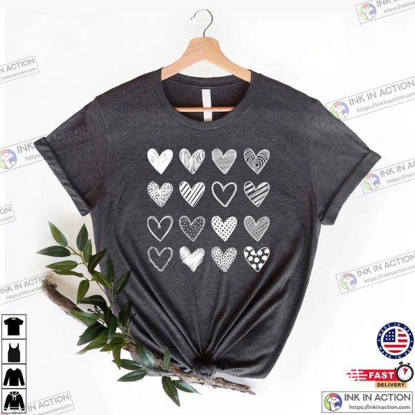 Couple Shirt, Valentines Day Shirt, Heart T-shirt
