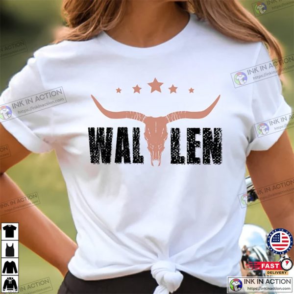 Cowboy Wallen Shirt, Cowboy Girl Shirt, Country Music Tee
