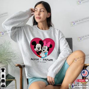 Custom Mickey Or Minnie Sweatshirt, Personalized Disney Shirt