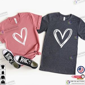 Cute Heart T shirt Cute Valentine Shirt 2