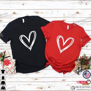 Cute Heart T shirt Cute Valentine Shirt 3