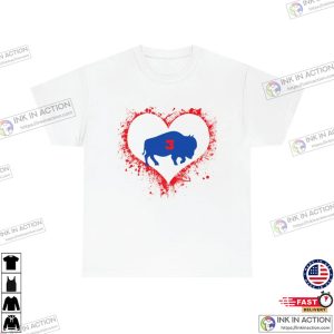 Damar Hamlin Heart 3 Unisex T shirt 1