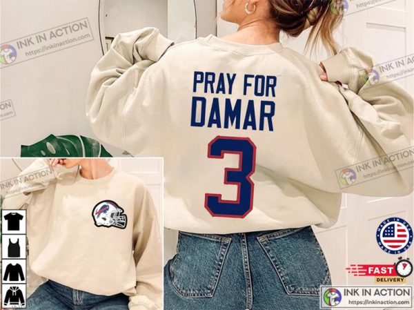 Damar Hamlin Shirt, Pray For Damar Hamlin Tee, Bill Mafia Shirt