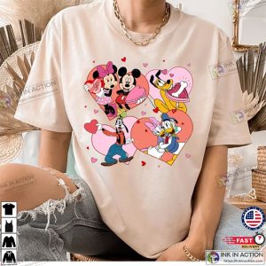 Disney Valentine Shirt Valentines Day Matching Tee 5