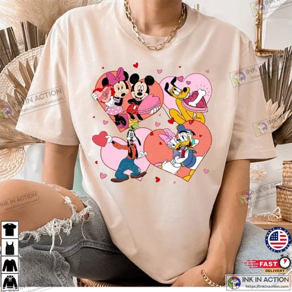 Disney Valentine Shirt, Valentine’s Day Matching Tee