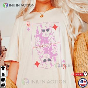 Dolly Parton Its Hard Being A Diamond Poker Card Shirt dolly parton 70s Shirt 3