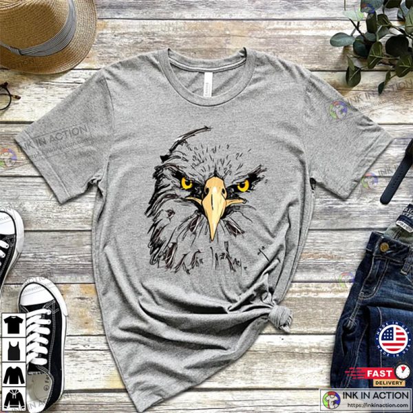 Eagle T-shirt, Eagle Fans Graphic T-shirt