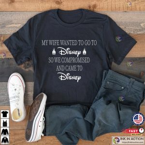 Funny Husband Disneyland T-Shirt