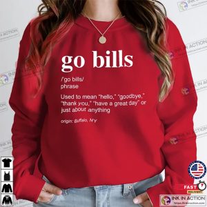 Go Bills Shirt, Buffalo Bills Football Shirt, Buffalo Bills Fan Gift