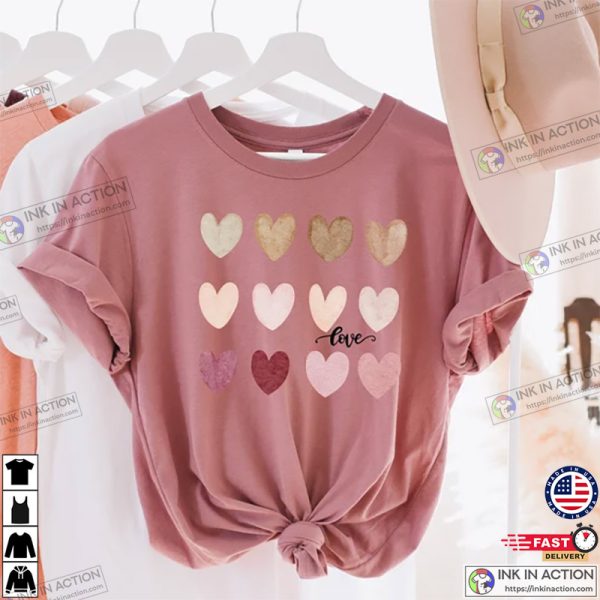Heart Graphic, Valentine’s Day Heart T-shirt
