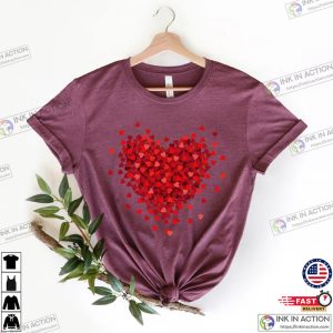 Hearts Valentines Day ShirtValentines Day Shirts For Women 1