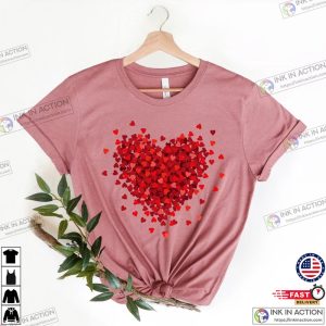 Hearts Valentines Day ShirtValentines Day Shirts For Women 2