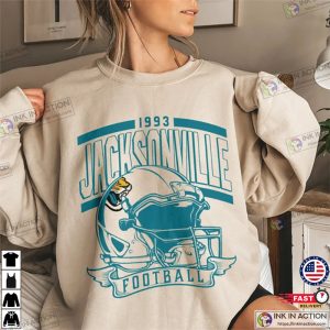 Jacksonville Football Vintage Shirt 4