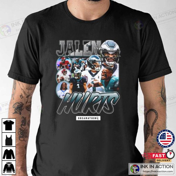 Jalen Hurts Dreams Shirt, Jalen Hurts Vintage T-shirt