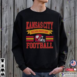 1960 Kansas City Football Athletic Grey Crewneck