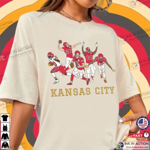 Kansas City Chiefs T shirt Vintage Football T Shirt 1