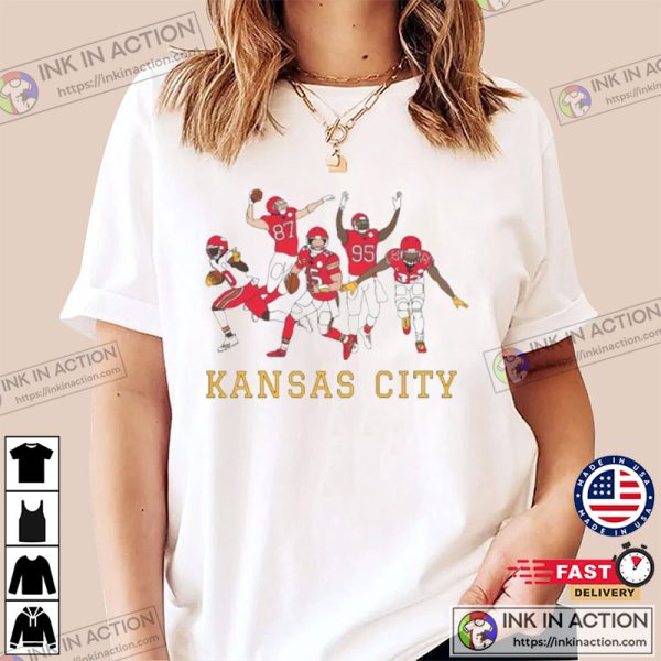 Kansas City Chiefs T-shirt, Vintage Football T-Shirt