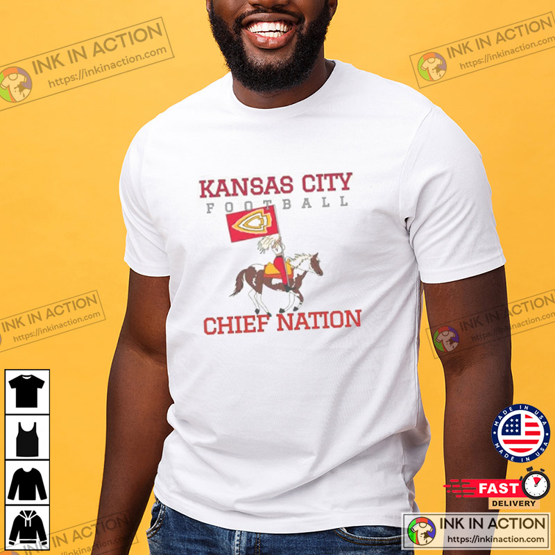 Kansas City Chiefs Vintage T-shirt - Ink In Action