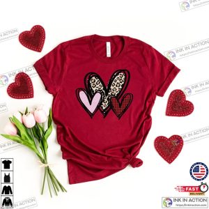 Leopard Heart Shirt Cute Valentines Day Shirt 4