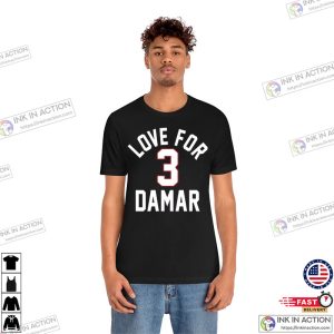 Love for Damar 3 Shirt (Style: G500 T-Shirt, Color: Navy, Size: XL)