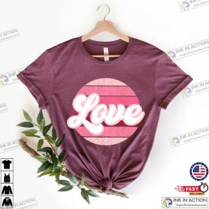 Love Heart Valentines Day ShirtValentines Day Shirts For Woman 5