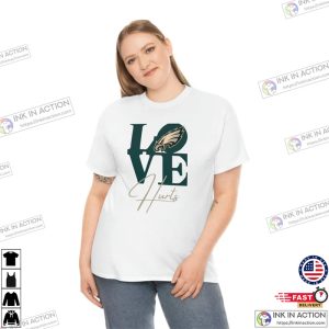 Love Jalen Hurts Philadelphia Eagles T Shirt 4