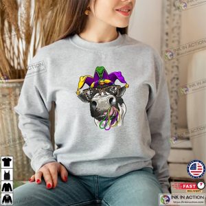 Mardi Gras Cow Sweatshirt Mardi Gras Shirt 4