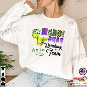 Mardi Gras Drinking Team Shirt 2