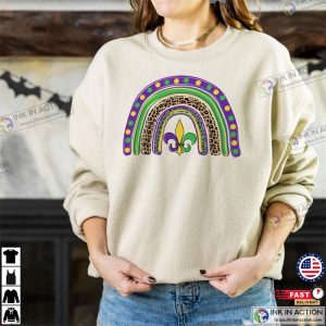 Mardi Gras Shirts Fat Tuesday SweatshirtRainbow shirt 4