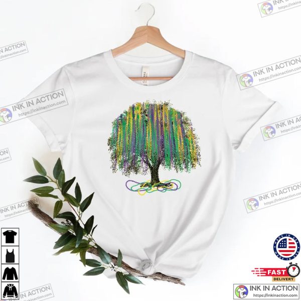 Mardi Gras Tree Shirt, Mardi Gras Carnival Shirt