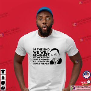 Martin Luther King Quote About Black History Month T shirt 4