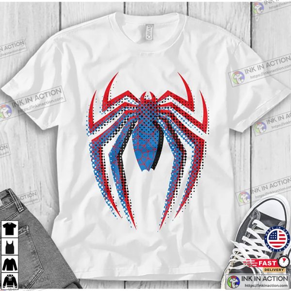 Marvel Comic Shirt, Marvel Spider-Man Logo T-shirt