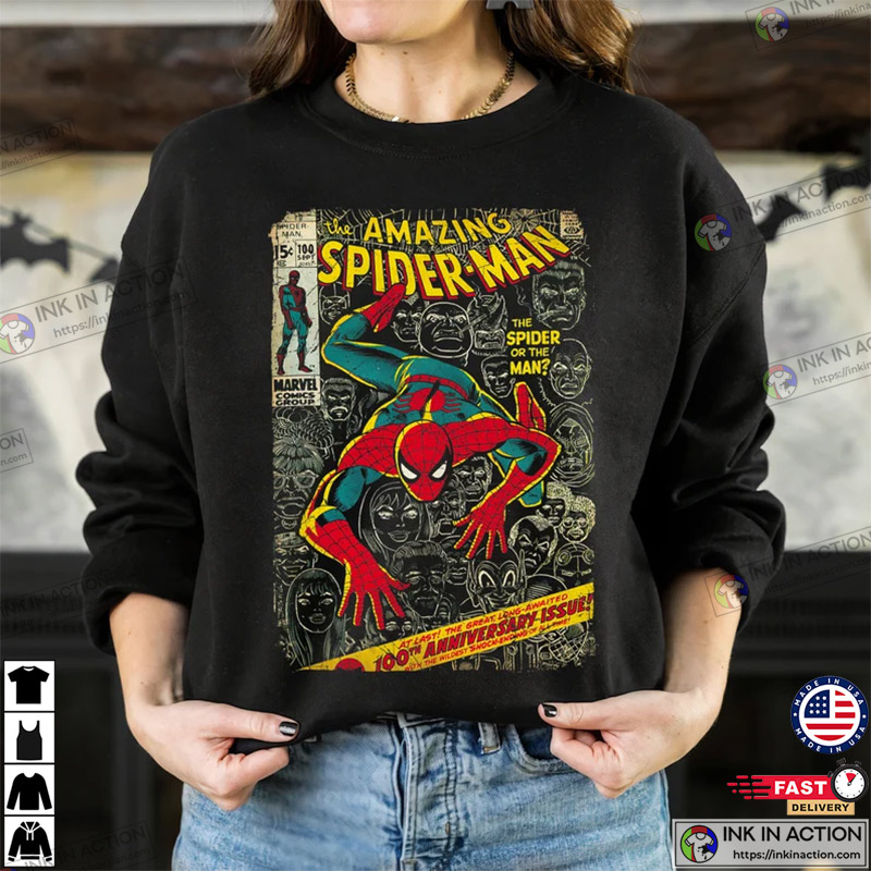 Marvel Comic Book Anniversary Graphic T-Shirt - In